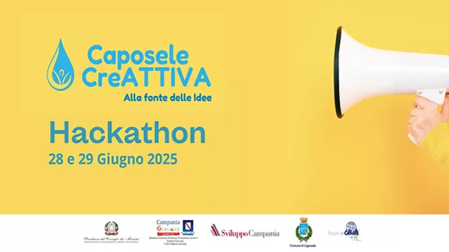 Partecipa all’Hackathon di Caposele CreAttiva!